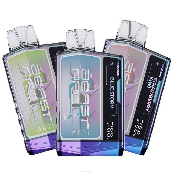 MOTI Beast Pro jednorázový výdej (5 %, 10 000 vdechů) melounový led MOTI vape praha V48L52