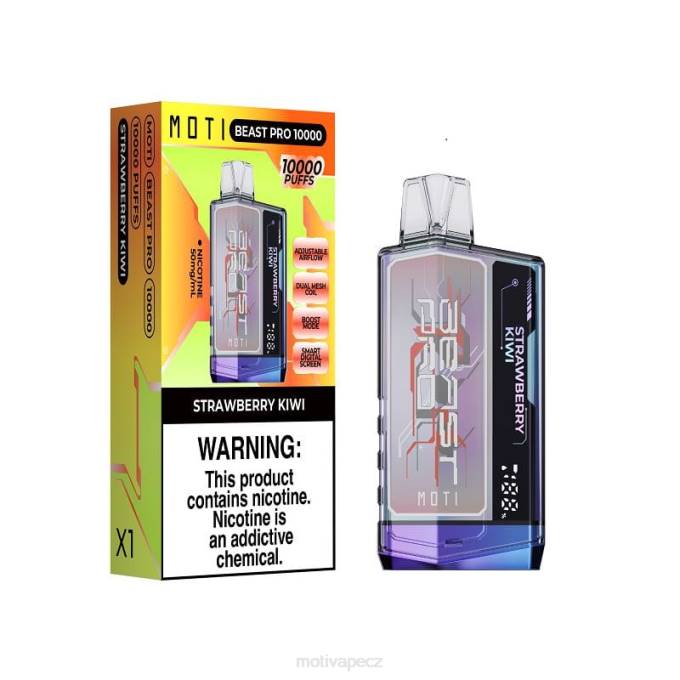MOTI Beast Pro jednorázový výdej (5 %, 10 000 vdechů) melounový led MOTI vape praha V48L52