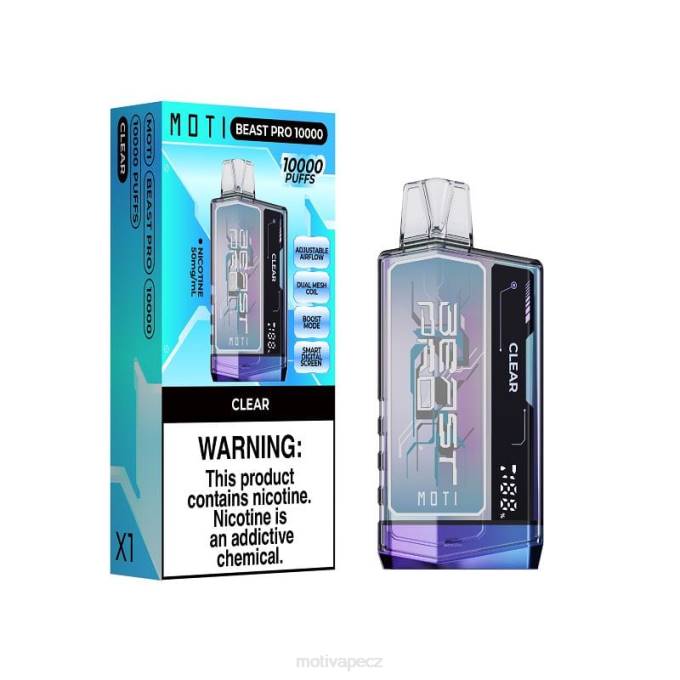 MOTI Beast Pro jednorázový výdej (5 %, 10 000 vdechů) melounový led MOTI vape praha V48L52