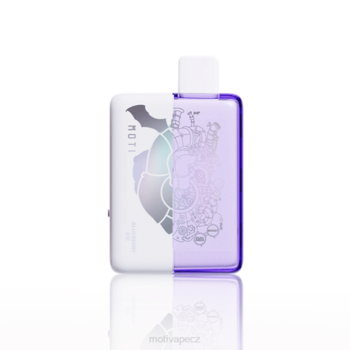 MOTI Duo 9000 jednorázových výdechů (5%, 9000 vdechů) borůvkový led MOTI vape flavors cz V48L68