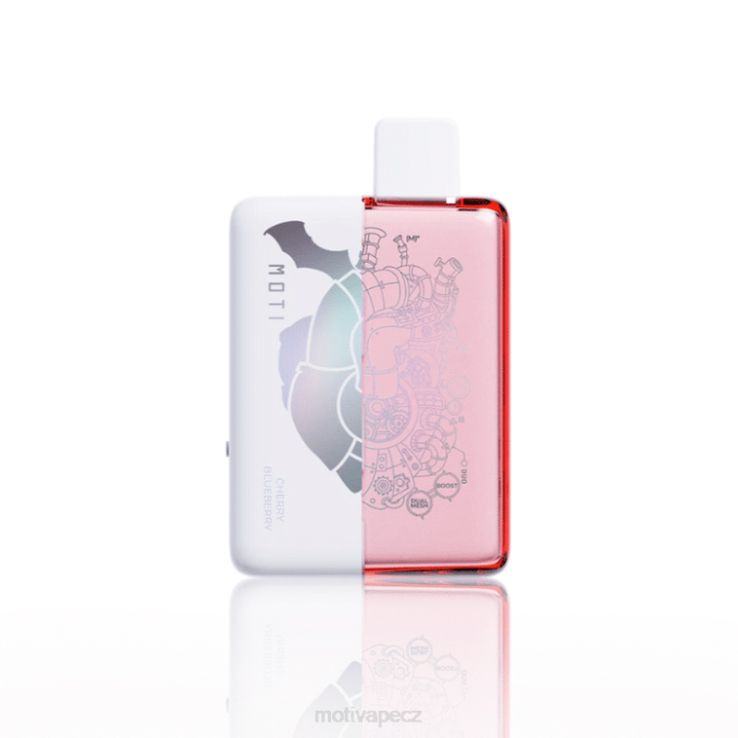 MOTI Duo 9000 jednorázových výdechů (5%, 9000 vdechů) třešeň borůvka MOTI vape for sale V48L69