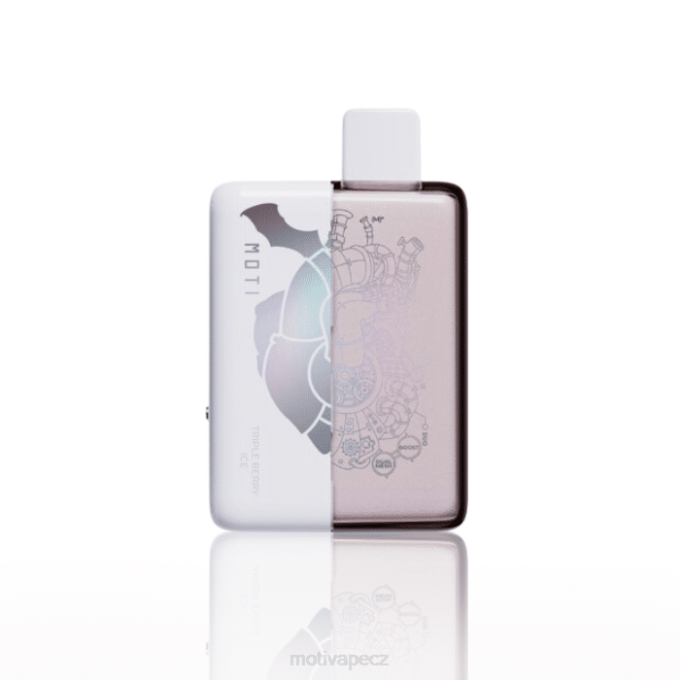 MOTI Duo 9000 jednorázových výdechů (5%, 9000 vdechů) trojitý bobulový led MOTI vape cz V48L71