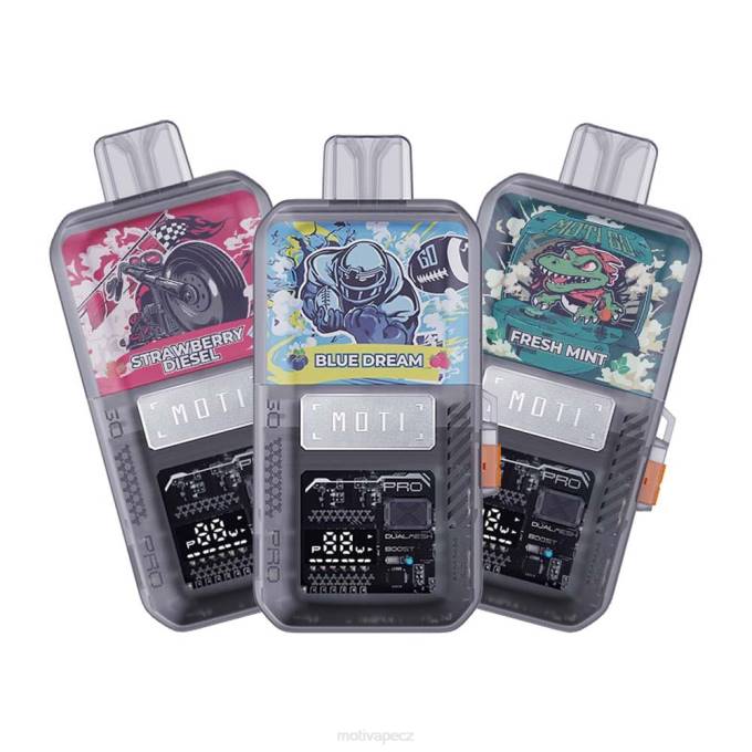 MOTI Go Pro jednorázový výdej (5 %, 12 000 vdechů) berrylemon MOTI vape cz V48L11