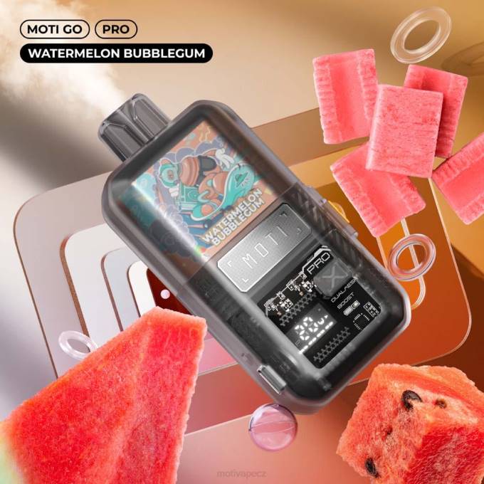 MOTI Go Pro jednorázový výdej (5 %, 12 000 vdechů) kyselý jablečný led MOTI vape amazon V48L20