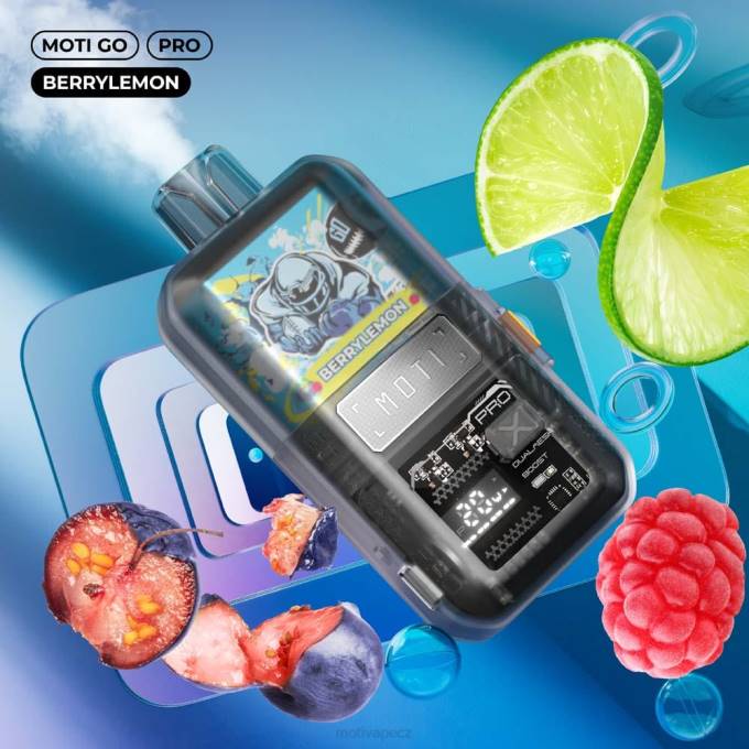 MOTI Go Pro jednorázový výdej (5 %, 12 000 vdechů) kyselý jablečný led MOTI vape amazon V48L20