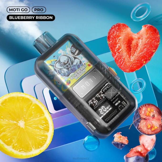 MOTI Go Pro jednorázový výdej (5 %, 12 000 vdechů) kyselý jablečný led MOTI vape amazon V48L20
