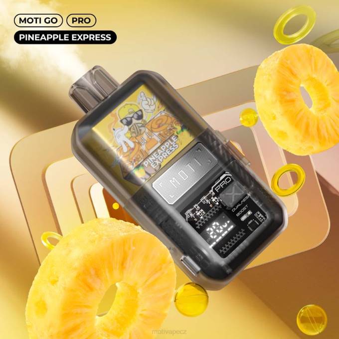 MOTI Go Pro jednorázový výdej (5 %, 12 000 vdechů) kyselý jablečný led MOTI vape amazon V48L20