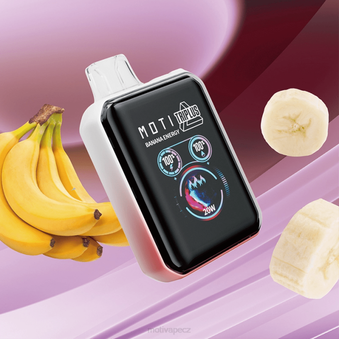 MOTI Triplus 20 000 jednorázových výparů (5 %, 20 000 vdechů) banánovou energii MOTI vape cz V48L1
