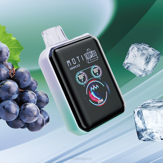 MOTI Triplus 20 000 jednorázových výparů (5 %, 20 000 vdechů) melounový led MOTI vape amazon V48L10