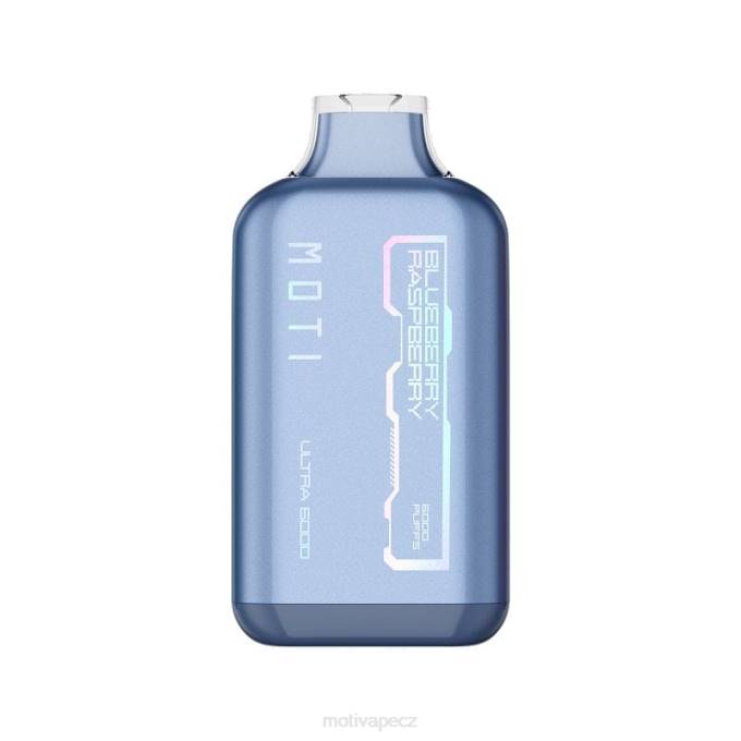 MOTI Ultra jednorázová vapka (5%, 6000 vdechů) borůvka malina MOTI vape for sale V48L29