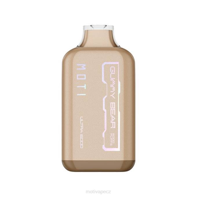 MOTI Ultra jednorázová vapka (5%, 6000 vdechů) modrý razz led MOTI vape puffs cz V48L27