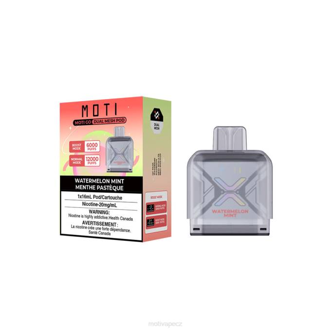 MOTI Go Pro jednorázový pod meloun máta MOTI vape for sale V48L89