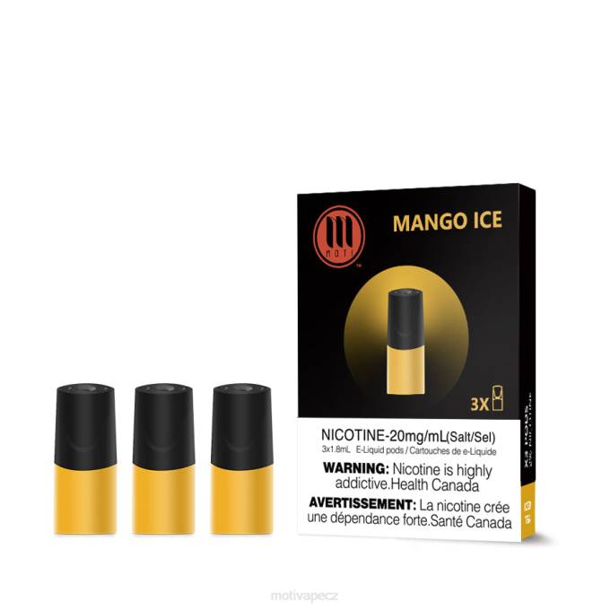 MOTI klasické lusky banánový mráz MOTI vape puffs cz V48L107
