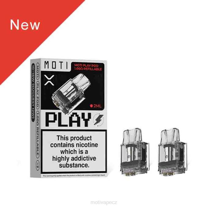 MOTI Play pod 1,00 ohm doplňovatelná 1ks MOTI vape cz V48L121