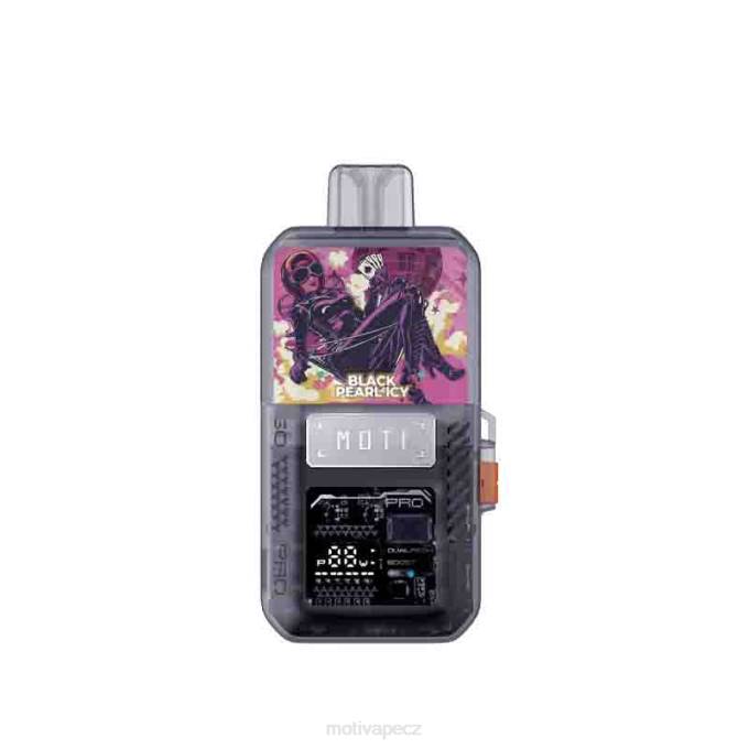 MOTI Go Pro jednorázový pod+zařízení černá perla ledová MOTI vape cena V48L86