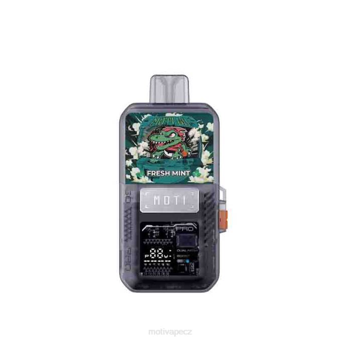 MOTI Go Pro jednorázový pod+zařízení čerstvá máta MOTI vape amazon V48L80