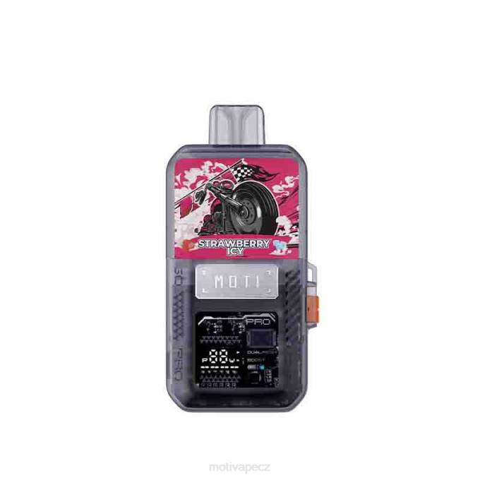 MOTI Go Pro jednorázový pod+zařízení jahodový ledový MOTI jednorázová cigareta V48L84