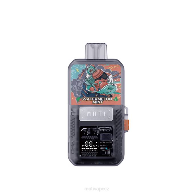 MOTI Go Pro jednorázový pod+zařízení meloun máta MOTI vape flavors cz V48L78