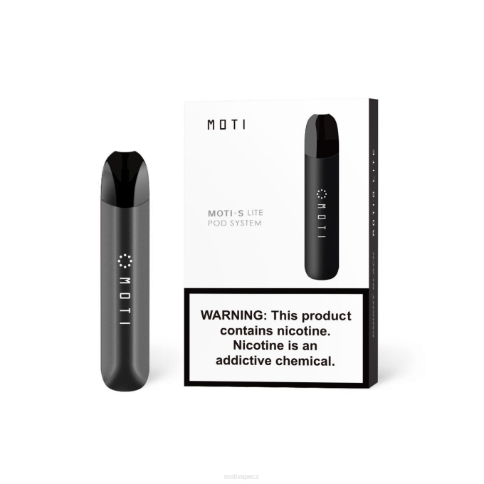 MOTI S Lite prémiové zařízení rytíř černý MOTI vape cz V48L111